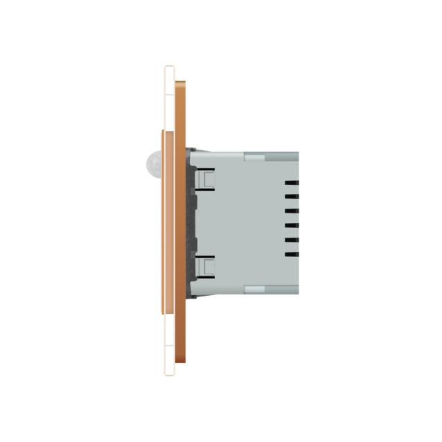 Светильник для лестниц подсветка пола с датчиком движения Livolo золото стекло (722800513)