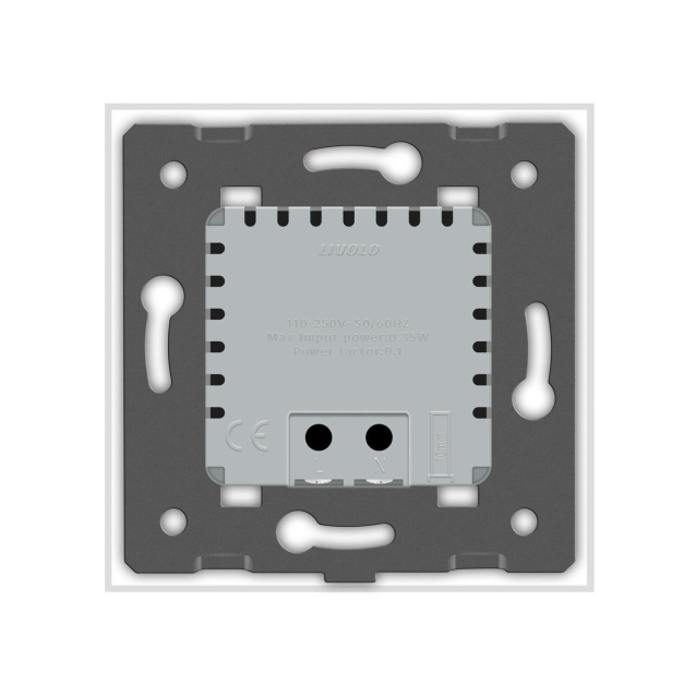 Светильник для лестниц подсветка пола Livolo белый стекло (VL-C7FCL1-2WP)