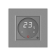 Терморегулятор с выносним датчиком температуры для теплых полов Livolo серый (VL-C701TM2-15)