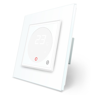 Терморегулятор со встроенным датчиком температуры Livolo белый (VL-C701TM-11)