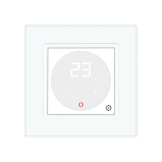 Терморегулятор со встроенным датчиком температуры Livolo белый (VL-C701TM-11)