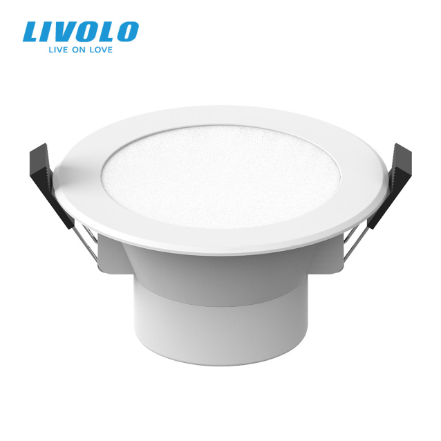 Умный точечный светильник RGB 9W 220V Livolo