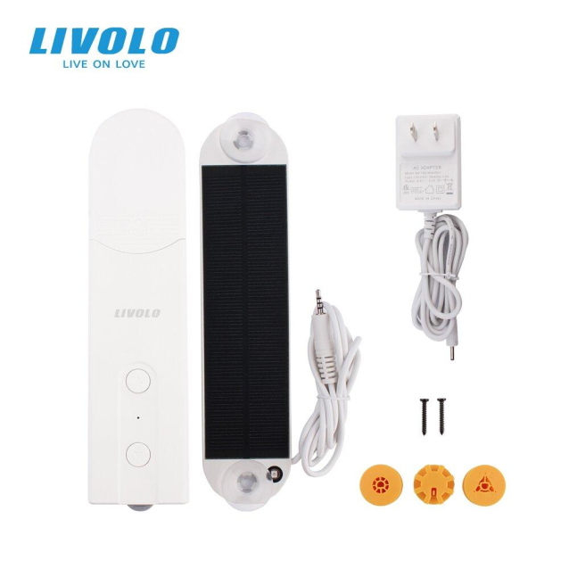 Умный электропривод для автоматизации рулонных штор жалюзи Livolo (VL-XJ001)