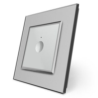 Сенсорный выключатель Sense 1 сенсор Livolo серый (722000115)