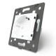 Умный механизм розетка ZigBee с заземлением Livolo белый (VL-FCTC16AZ-2WP)