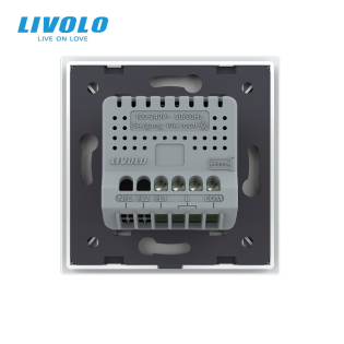 Умный сенсорный проходной диммер Livolo белый ZigBee (VL-C7FC1SD1Z-2GWP)