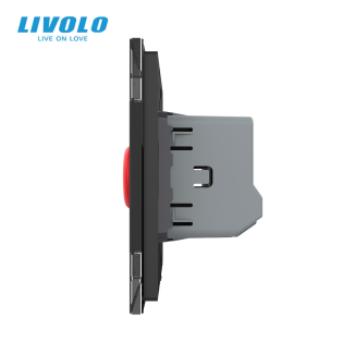 Умная тревожная кнопка Livolo черный (VL-C7FYMA-2BP)