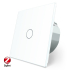 Умный сенсорный ZigBee выключатель 1 сенсор Livolo белый стекло (VL-C701Z-11)