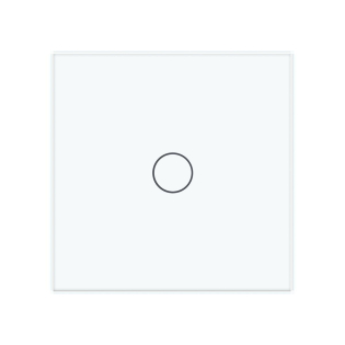 Умный сенсорный ZigBee выключатель 1 сенсор Livolo белый стекло (VL-C701Z-11)