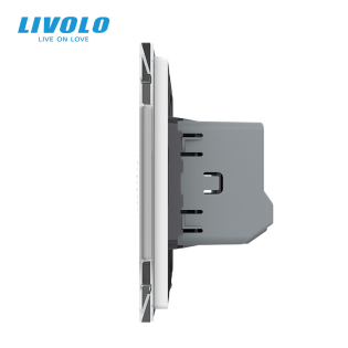 Умный дверной звонок сирена ZigBee Livolo белый (VL-C7-FCBZ-2WP)