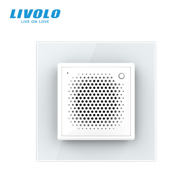 Умный дверной звонок сирена ZigBee Livolo белый (VL-C7-FCBZ-2WP)