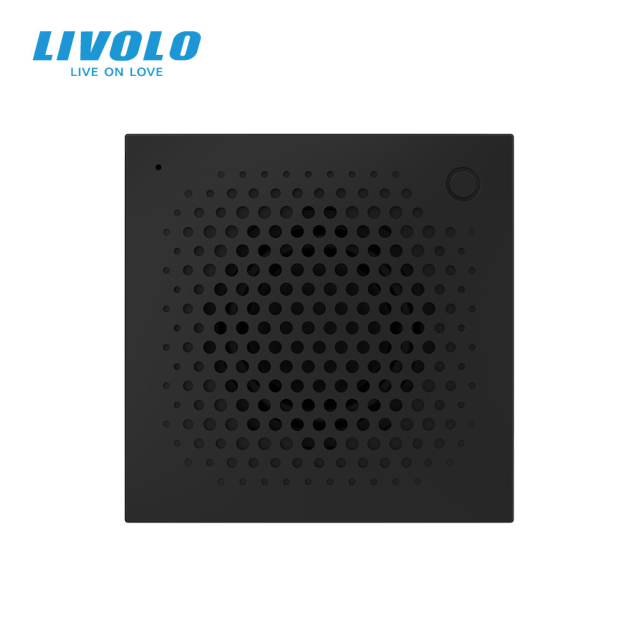 Умный дверной звонок сирена ZigBee Livolo черный (VL-C7-FCBZ-2BP)